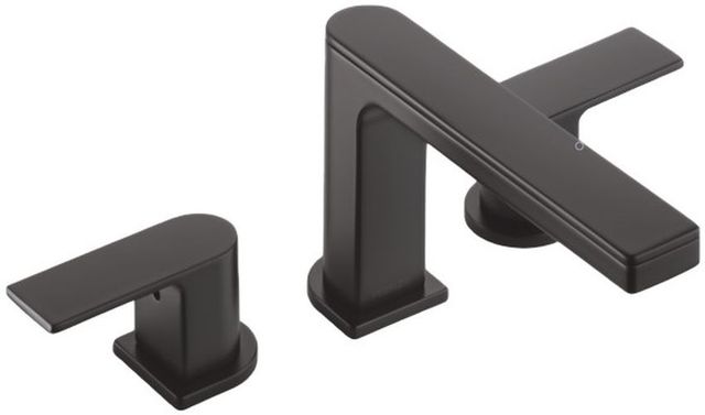 Peerless Xander® Black Matte Roman Tub Trim Kit-0