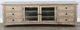 American Wholesale Furniture Cosmos Gray 82” Media Console-4