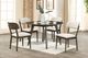 New Classic® Home Furnishings Rex Walnut Round Dining Table-1