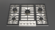Fulgor Milano Sofia 30" Stainless Steel Professional Gas Cooktop-2