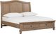 aspenhome® Oxford Tan Queen Sleigh Storage Bed-0