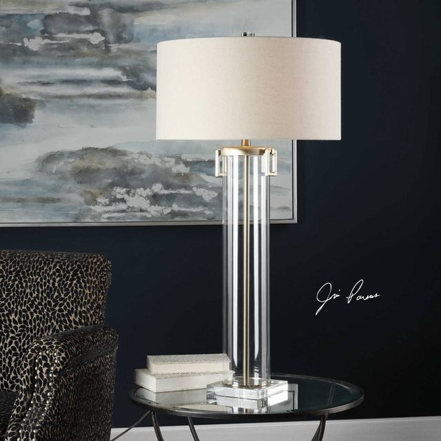 Uttermost® Monette Clear Table Lamp-2