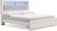 Signature Design by Ashley® Altyra White Queen Panel Bookcase Headboard-5