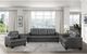 Mazin Furniture Hinsall Gray Upholstered Accent Chair-4
