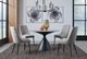 Modus Furniture Winston Stone Top Round Dining Table with Grigio Base-1
