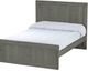 Crate Designs™ Furniture Graphite Twin Youth Panel Bed-0