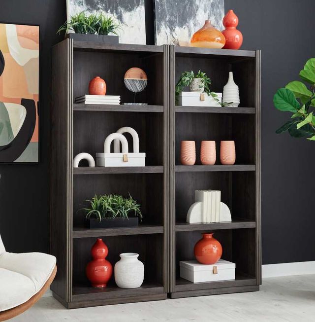 Liberty Furniture Modern Edge 2-Piece Caffe Bunching Bookcase Set-0