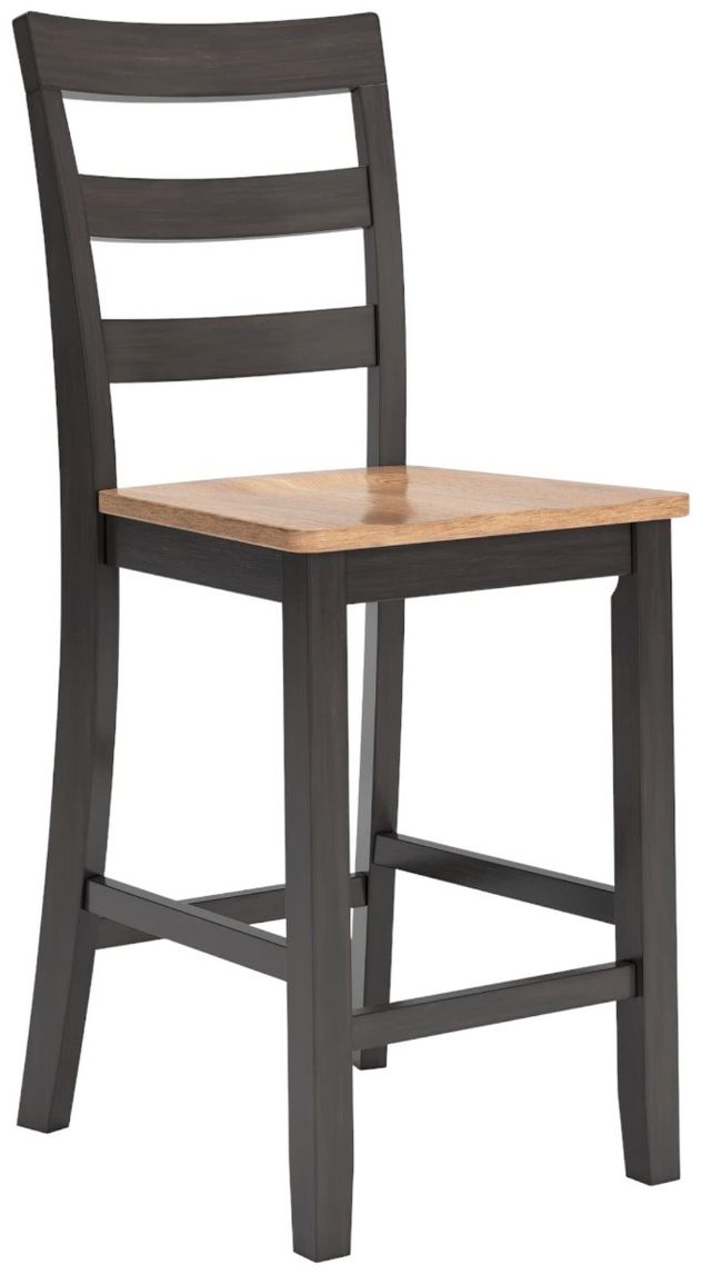 Signature Design by Ashley® Gesthaven 5-Piece Brown/Natural Counter Table Set-4