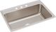 Elkay Lustertone® Classic Lustrous Satin 31" x 22" x 10-1/8" 3-Hole Single Bowl Drop-In Sink-0