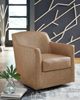 Signature Design by Ashley® Bradney Tumbleweed Swivel Accent Chair-4