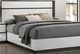 Furniture of America® Birsfelden White Eastern King Panel Bed-0