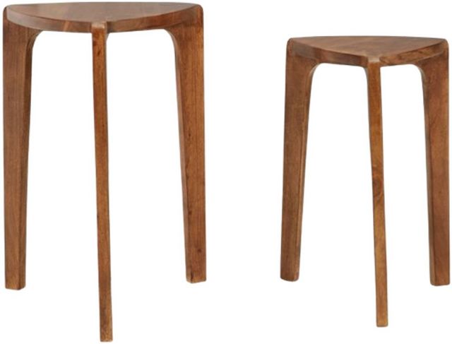 Signature Design by Ashley® Brynnleigh 2-Piece Medium Brown Accent Table Set-1