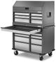 Gladiator® 41" Hammered Granite 15-Drawer Mobile Tool Chest Combo -5