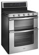 Whirlpool® 30" Stainless Steel Double Oven Freestanding Gas Range-3