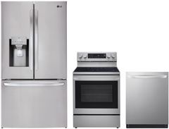 LG 3 Piece PrintProof™ Stainless Steel Kitchen Package