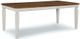 John Thomas Furniture® Vista Hickory/Shell Extension Dining Table-0