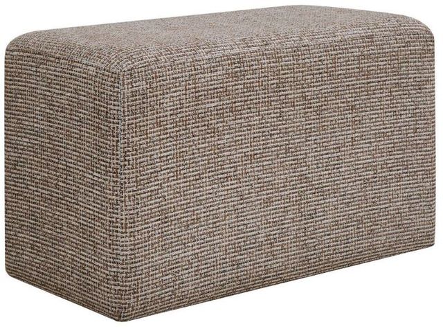 Uttermost® Kelce Caramel/Cream Woven Checkered Ottoman-0
