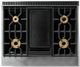 Viking® 7 Series 36" Blush Pro Style Dual Fuel Range with Griddle-4