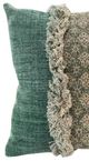 A & B Home Brown/Green 20" Throw Pillow-1