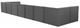 Meridian Furniture Tuft 9-Piece Grey Modular Sectional Set-2