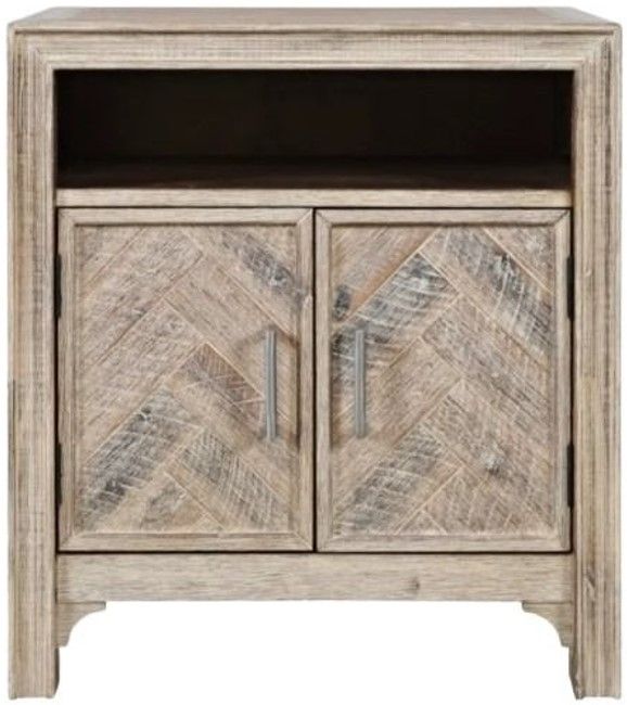 Jofran Inc. Gramercy Gray Wash Accent Table-2
