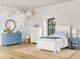 Riverside Furniture Rosalie Cabana Blue 1-Darwer Nightstand-1