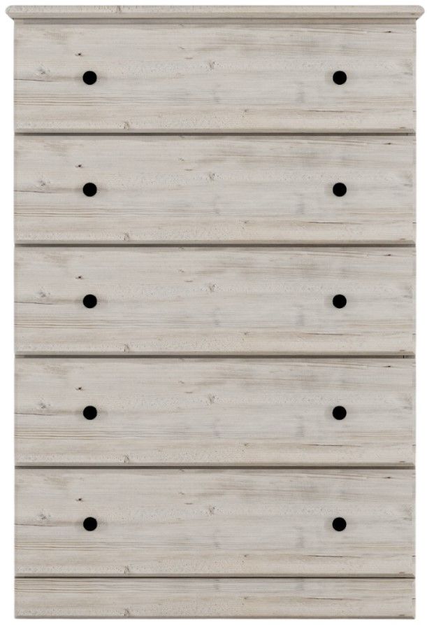 Perdue Woodworks Big Chester Gray 32" 5-Drawer Big Chest-1