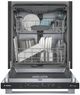 Bosch® 100 Series 24" Stainless Steel Top Control Built In Dishwasher-1