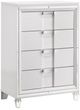 Elements International Twenty Nine 5-Piece White Full Youth Bedroom Set-3