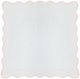 Laura Park Designs Pink/White Scalloped Euro Sham-0