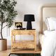 TOV Furniture Brandyss Natural 2-Drawer Nightstand-1