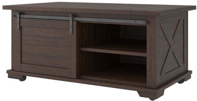Signature Design by Ashley® Camiburg Warm Brown Rectangular Coffee Table-2