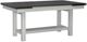 Liberty Furniture Brook Bay 7-Piece Carbon Gray/Textured White Optional Trestle Dining Table Set-5