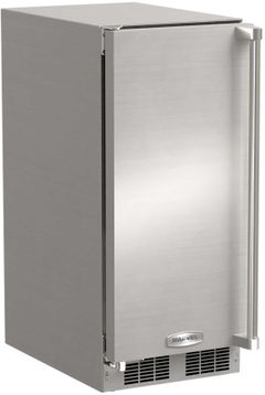 Marvel 14.88" Stainless Steel Outdoor Ice Maker