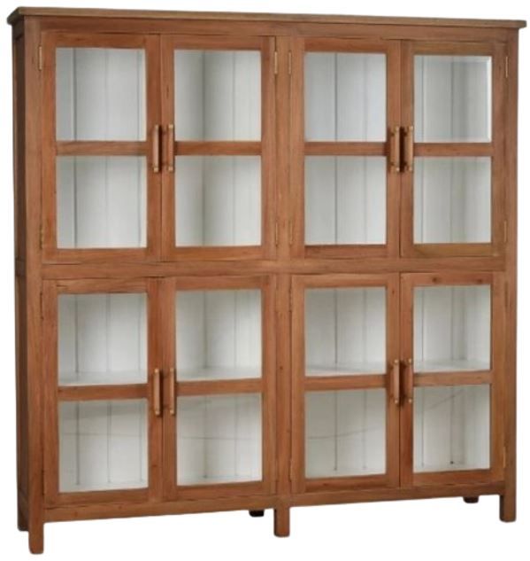 Bramble Customizable Madrone 8-Door Display Cabinet-0