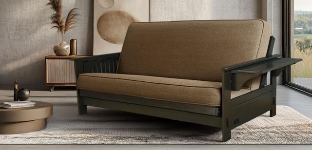 Kodiak Furniture Jozie Graystone/Natural Beauty Taupestone Full Futon-1
