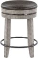 Sunny Designs™ Alpine Gray 24" Swivel Stool-2