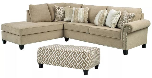 Signature Design by Ashley® Dovemont 2-Piece Putty Living Room Seating Set-0
