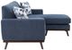 Homelegance® Everton 2-Piece Blue Reversible Sectional and Chaise-4