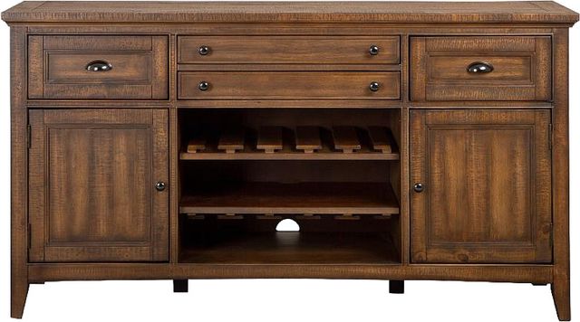 Magnussen Home® Bay Creek Toasted Nutmeg Buffet-3