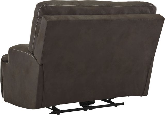 Signature Design by Ashley® Kitching Java Wide Seat Power Recliner-1