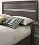 Furniture of America® Chrissy Gray Queen Bed-1