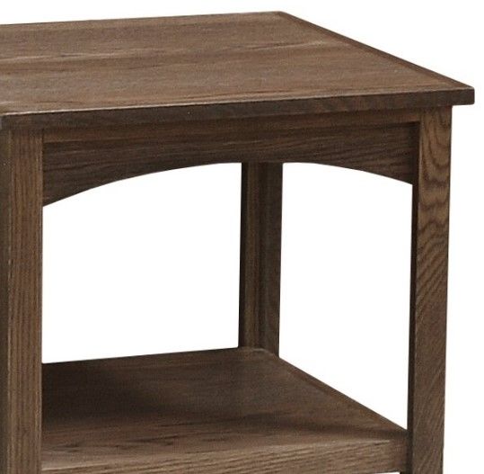 Wolfcraft Furniture Mcmillan Brown End Table-1
