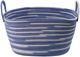 A & B Home Set of 2 Blue/White Baskets-1