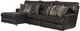 Catnapper® Como 3-Piece Chocolate Left Arm Facing Power Reclining Sectional-0