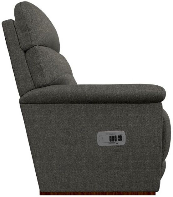 La-Z-Boy® Fulton Charcoal Power Rocking Recliner with Headrest-2
