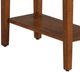 TEI Burnished Walnut Rectangular End Table-2