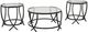 Signature Design by Ashley® Tarrin 3-Piece Black Occasional Table Set-1