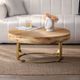 Northfield Living Gold/Natural Coffee Table-1