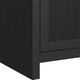 Elements International Ridgemont Black Fireplace Cabinet-3